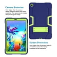 thumbnail image 2 of Goldcherry for LG G Pad 5 Tablet Case, Kids Friendly Heavy Duty Shockproof Dropproof Hybrid Rugged Armor with Kickstand Full Body Protective Case for LG G Pad 5 10.1 inch(Navy/Green), 2 of 6