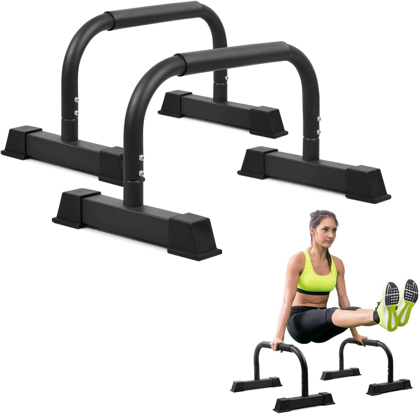 Fitness Equipment Push Up Bars Rotating Stands Skipping Rope Home Gym Workout 
