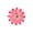Z1-Pink, variant on Linnome 2 Pack 3D Metal Flower Fence Hanging Ornament Color Iron Floral Wall Decor for Garden Patio Balcony Railing Outdoor Fence Decoration