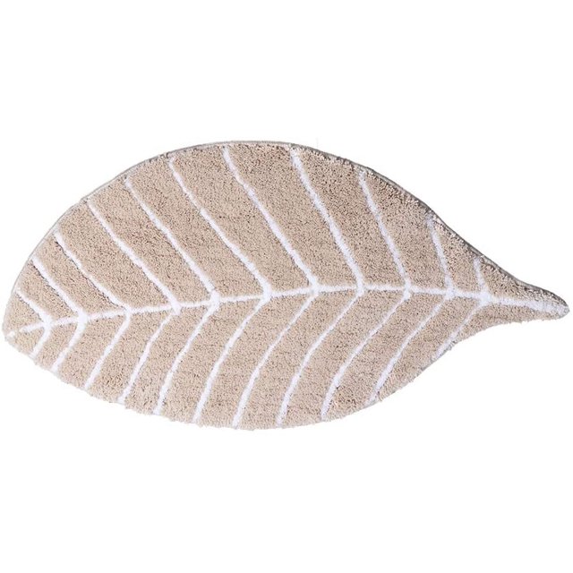 Bonito felpudo para niños, alfombrillas de baño absorbentes de microfibra, alfombrilla para puerta delantera, alfombra para suelo, forma de hoja