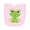 AD-Pink, variant on Inktastic Cute Frog, Green Frog, Frog Princess, Crown Newborn Bib