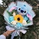 thumbnail image 2 of Muñecos de peluche de Lilo Stitch con ramo de flores de rosas de jabón, animales de peluche de anime, decoración del hogar, regalo de San Valentín y Navidad, 2 of 5