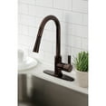 thumbnail image 2 of Gourmetier LS8685CTL Continental Single-Handle Pull-Down Kitchen Faucet, Oil Rubbed Bronze, 2 of 8