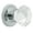 Chrome, variant on Baldwin 5080102MR Fillmore Estate Door Knobs without Rosettes - Oil Rubbed Bronze