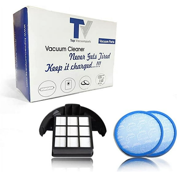 Replacement Part For Hoover Vacuum Cleaner Exhaust Hepa Filter With 2 Primary Filter Fit Windtunnel Upright UH70600, UH70601, UH70603, UH70605, UH70604