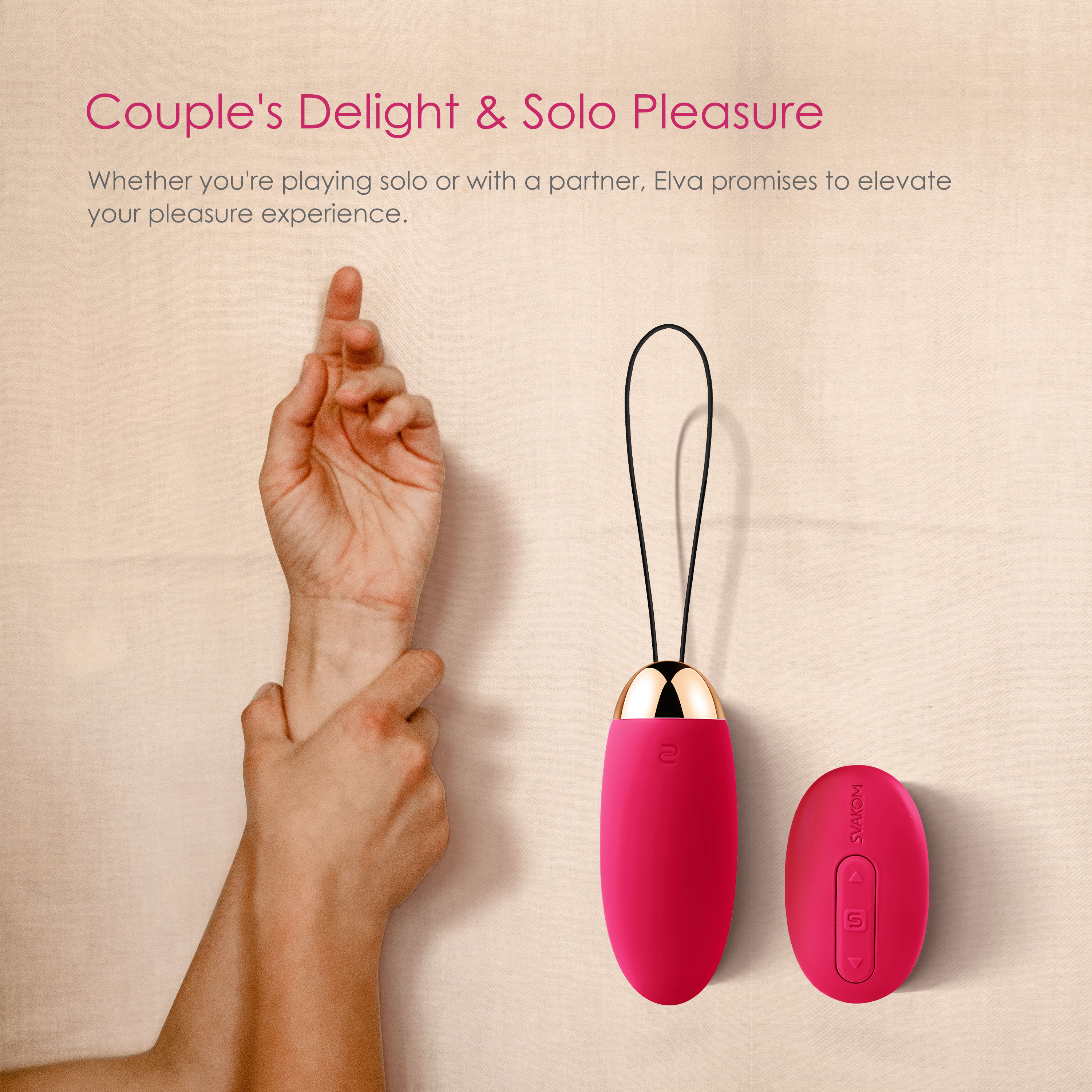 SVAKOM Elva Remote-Controlled Vibrator, Wearable Bullet Vibrator and Adult Sex Toys for Women - image 3 of 10
