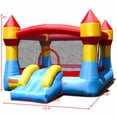 thumbnail image 2 of Costway Kid Inflatable Bounce House Castle Moonwalk Playhouse Jumper Slide, 2 of 10