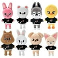 thumbnail image 4 of New Skzoo Plush Toys, Han Quokka Skz Plushie Stray Kids Plush Dolls for Kids Fans Gifts -21cm（Brown bear）, 4 of 5