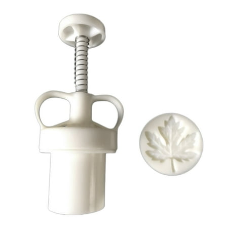 

Hand-Pressure Moon Cake Mould Maple Leaf Cake Moon Stamp Moon Pastry Durable