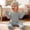 Gray, variant on Baby 4-Piece Long Sleeve Bodysuit Set Matching Mittens Hat Included complete going-home outfit for newborns 0-1 Year Gray 6-12Months