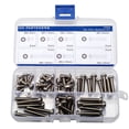 thumbnail image 1 of M5 Tamper-Resistant Security Screws Assortment Kit, Stainless Steel,Pack of 52-Pieces, 1 of 4