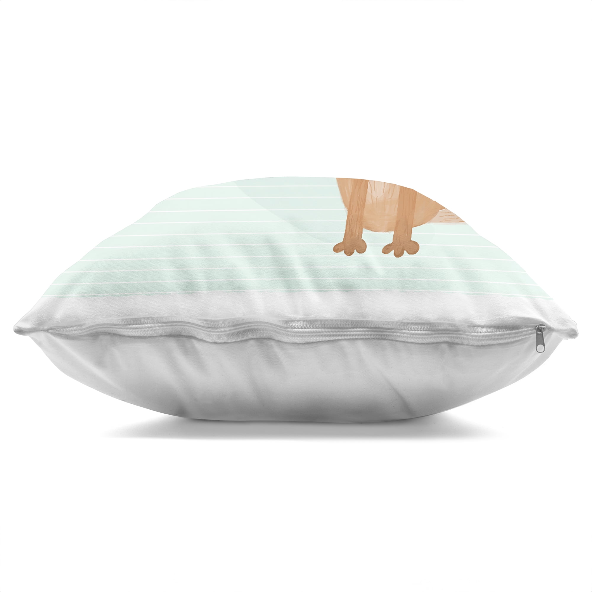 Stupell Industries Whimsical Fox Shadow Decorative Printed Throw Pillow, design by Carla Daly
