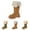Brown, variant on 3-11Y Girls Suede Knee High Boots Fashion Side Zipper Tall Riding Boots Wide Calf Foldover Fall Winter Dressy Shoes Brown