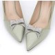 thumbnail image 3 of 1 par de clips de zapatos con pajarita (plata), zapatos desmontables, pajarita con dijes, zapatos, joyería, decoración, accesorios para zapatos, decoración de zapatos para novias, bodas, bailes, fies, 3 of 5