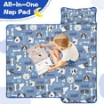 thumbnail image 4 of Dog with Woof and Bark Toddler Nap Mats for Kids Preschool,Sleeping Mat Bag or Kids,Toddler Sleeping Bag,Toddler Nap Mat or Daycare, 4 of 6
