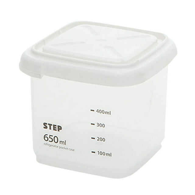 Bigersell Kitchen Storage Containers Deals Lightweight Storage Containers Food Rectangular Shape Reusable Divided Food Storage Containers Plastic Food Containers
