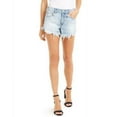 thumbnail image 2 of INC International Concepts Womens Frayed High Rise Shorts Tie Dye Medium Indigo 6, 2 of 10