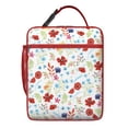 thumbnail image 5 of Peony Insulated Lunch Box Student Reusable Lunch Tote Bag with Water Bottle Holder Lunch Box Containers School Hiking, 5 of 6