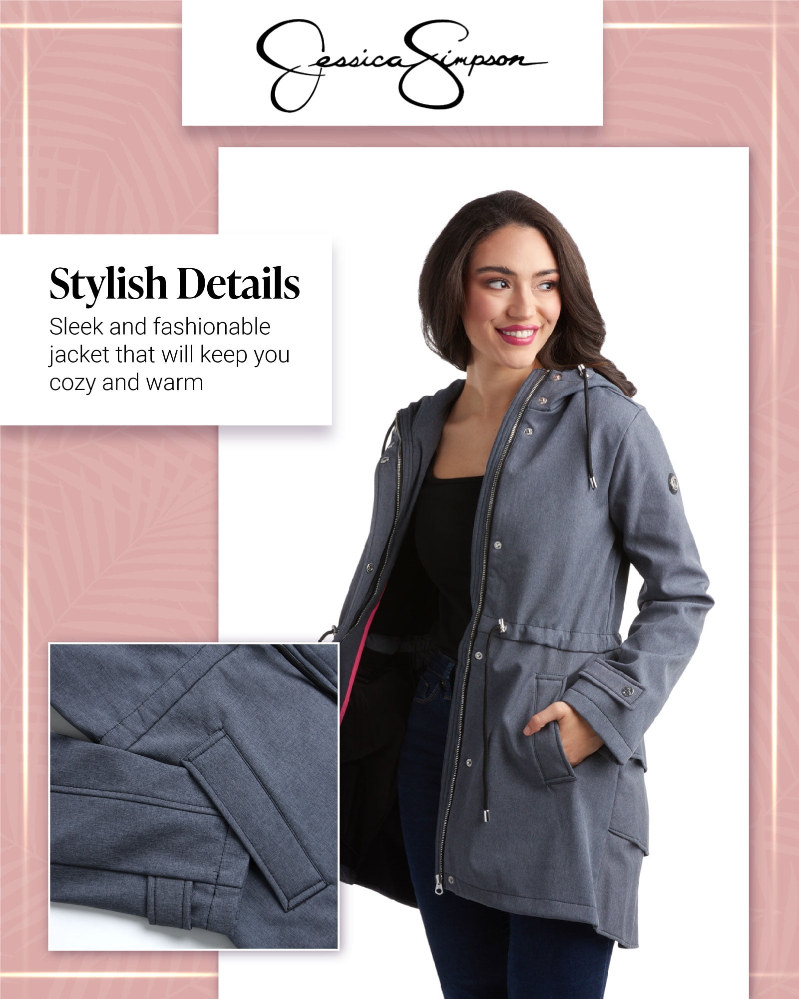 Jessica simpson soft shell jacket best sale