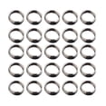 thumbnail image 1 of 50pcs Metal Shaft Guard Ring Set Metal Rings Bulk Metal Rings O Shape Rings Fastener Rings Small Metal Rings Metal Craft Rings Tail Securing Ring, 1 of 8