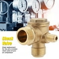 thumbnail image 3 of Air Compressor Check Valve，Male Thread 90 Degree Brass Check Valve，20x19x10mm Brass Air Compressor Check Valve Spare Parts, 3 of 8