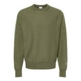 thumbnail image 1 of Champion Chandail Molletonné à Col Ras du Cou pour Hommes en Tricot Inversé, S, Olive Frais, 1 of 1