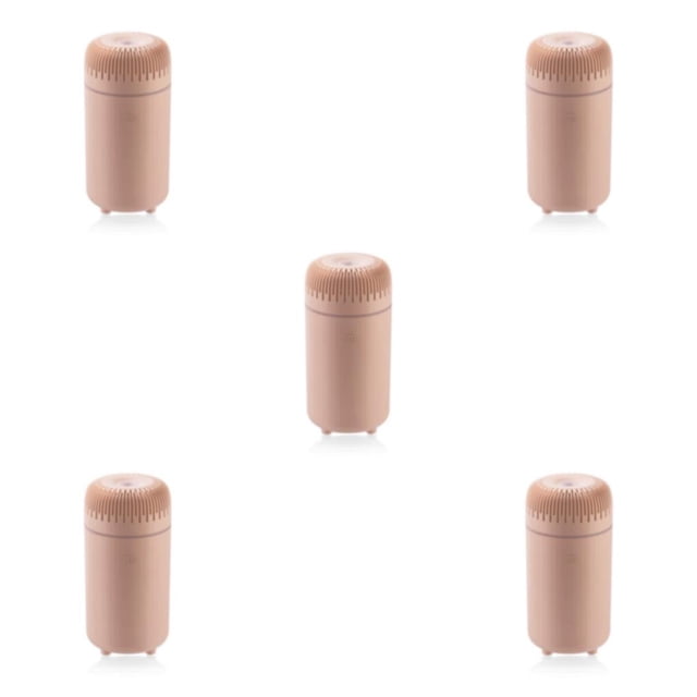 kurtrusly Car Mounted Aromatherapy Machine Uplift Mood Enjoy Fresh Air Easy To Humidification To Drive Away Dryness pink 69*69*139mm 5Set