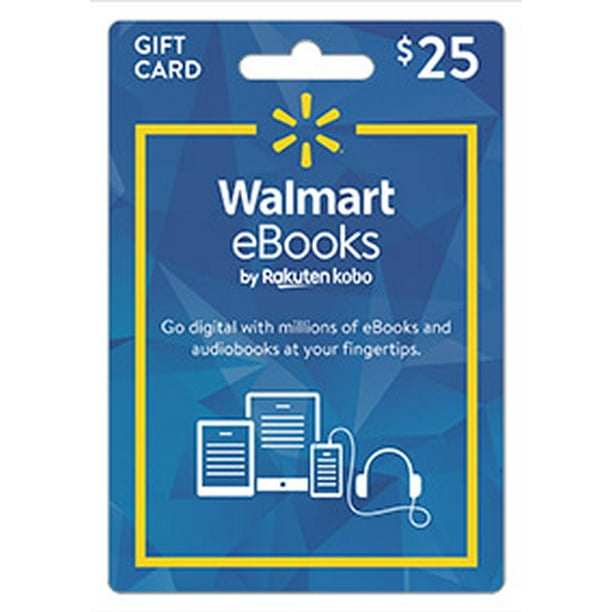 Walmart eBooks eGift Card 25 (email delivery)