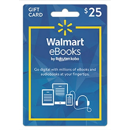 Walmart eBooks eGift Card $25 (email delivery)