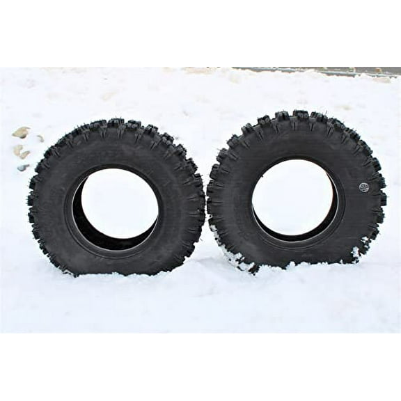 (New) Antego 13x4.10-6 2-Ply Non-Directional Snow Tires (Set of 2)