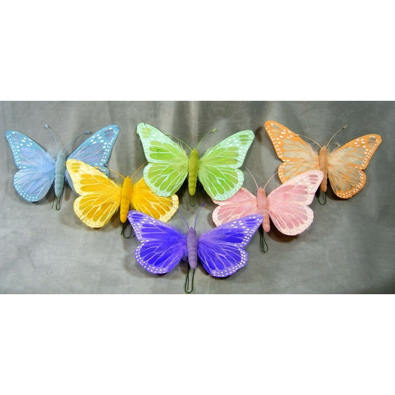 Accents, 5for1 Monarch Butterfly Decorations Colorfulpremium Decorate For  Craft 10pc