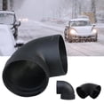 thumbnail image 2 of Plastic Pipe Connection Air Ducting Pipe Elbow Piece Outlet Connection Accessories High Temperature Resistance Pipe Connector, 2 of 8