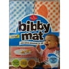 Bibby Mat Disposable Bibs Placemat 12 Pack (Orange Blue)