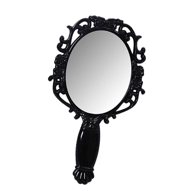 Travel Portable Handheld Cosmético Vanity Mirror Maquillaje Beauty Tool Sunnimix Espejo de mano con asa