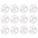 thumbnail image 1 of 12 Unids 4 cm Transparente Bola de Plástico Rellenable Esfera Esfera Bola Colgante de Navidad Ornamento Decoración de la Boda Del Partido, 1 of 5