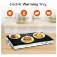 Buffets Server Food Warmer for Parties, 2 Packages, Electric Food