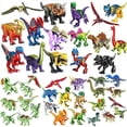 thumbnail image 1 of Dinosaurio Jurassic World tiranosaurio Rex Velociraptor tiranosaurio bloques de construcción juguetes de animales bloques de construcción regalo para niños, 1 of 5