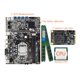 thumbnail image 3 of Methold 1 Juego de placa base B75, duradera, de alta eficiencia, USB 4G, piezas de computadora LGA1155, accesorios de repuesto, Kit de minería con SSD Juegos de teclado y mouse para computadora, 3 of 6