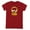 Cardinal, variant on DC Flash Flash Chibi Women's T Shirt, Charcoal, Large