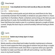 Boveda 69% Two-Way Humidity Control Packs For Plastic, Wood Containers, Zip Lock Bags – Size 60 – 4 Pack – Moisture Absorbers – Humidifier Packs – Hydration Packets in Resealable Bag