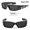 thumbnail image 2 of Locs 2 Pack Deal Hardcore Fashion HipHop Black Lowrider Designer Shades Sunglasses 9052, 2 of 2