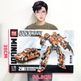 thumbnail image 2 of 2 in 1 Transforming Mech Robot Building Toy Set,  with Lego Car, 830 PCS Racing Car Building Blocks Kit for Adults, Construction Truck Vehicle Educational Gift Toy for Boys 8-14, 2 of 97