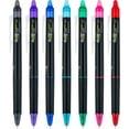 thumbnail image 2 of Pilot FriXion Synergy Clicker Erasable Gel Ink Pens, Extra Fine Point 0.5mm, Assorted Colors, 7 Pack, 2 of 3