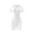 white, variant on Women’s Seamless Shapewear Bodysuit Tummy Control Stretch One Piece Slim Fit Romper