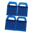 thumbnail image 3 of Terraxo 4 Pieces Trailer Jack Pads RV Stabilizing Jack Pads RV Leveling Blocks Stabilizer Pads Antislip Portable Handle Suitable for Camping Home Maintenance Blue, 3 of 8