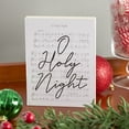 thumbnail image 3 of Holy Night Sign Block Sign, White, 6 in, by Holiday Time, 3 of 5