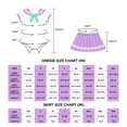 thumbnail image 4 of Littleforbig Cotton Romper Onesie Pajamas Bodysuit - Cosplay Magical Onesie Skirt Set Purple 3XL, 4 of 7