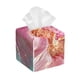 thumbnail image 1 of Balery Abstract Pink Gold Splash Porta Pañuelos de Cuero con Estampado – Funda Moderna Cuadrada para Caja de Pañuelos, Dispensador 5x5x5'', 1 of 7