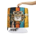 thumbnail image 7 of TSOVTHRID Owl Oil Painting Wood Print Kitchen Stand Mixer Cover Waterproof Small Appliance Covers Fingerprint Resistant Dust Cover with Pocket for Various Kitchen Appliance Accessories,L, 7 of 7