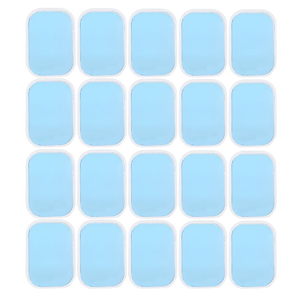 XIRQI Replacement Gel Pads For All Abdominal Belts, High Quality Hydrogel Ensures Safe And Comfort, Ultra-Thin For Discreet Wear